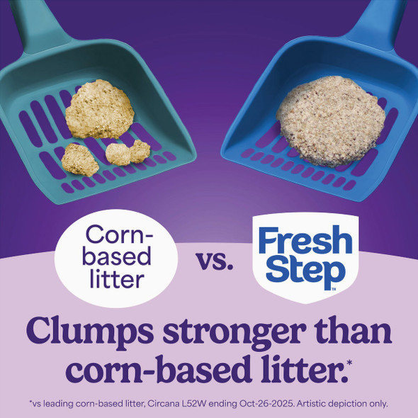Fresh Step Odor Shield 22 Lb. Multi Cat Clumping Litter with Febreze Freshness 60767 745728