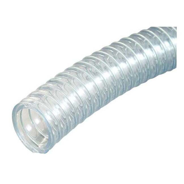 Kuriyama Tubing,Clear,Shore A 73,1/4" I.D. K7160-04X25
