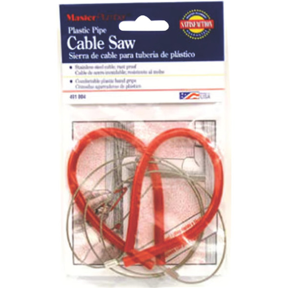 Master Plumber 27 In. Plastic Pipe Cable Saw 93075