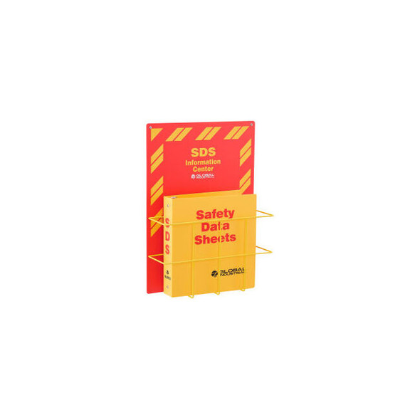 Global Industrial SDS Binder & Safety Station 2'' Binder