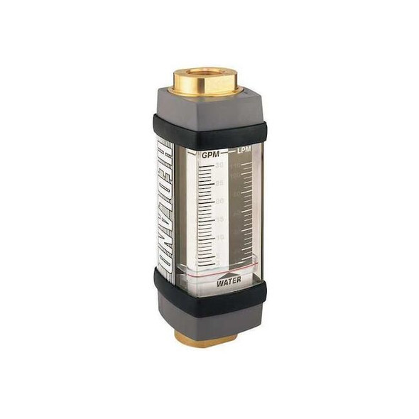 Hedland Flowmeter,GPM/LPM  0.2 - 2.0 / 1-7.5 H205B-020