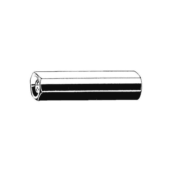 Hex Standoff, Zinc Plated Steel, 25.0.0 mm Overall Lg, 100 PK