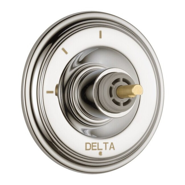 Delta Cassidy 3-Setting 2-Port Diverter Trim - Less Handle T11897-PNLHP