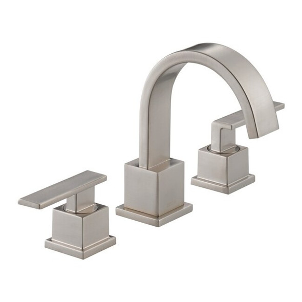 Delta Vero Two Handle Widespread Bathroom Faucet 3553LF-SS