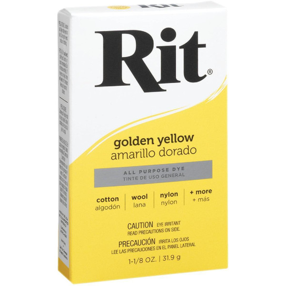88420 Rit Golden Yellow 1-1/8 Oz. Powder Dye