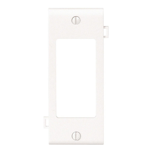 905-PSC26-00W Leviton 1-Gang Plastic Sectional Rocker Decorator Wall Plate Center Panel, White