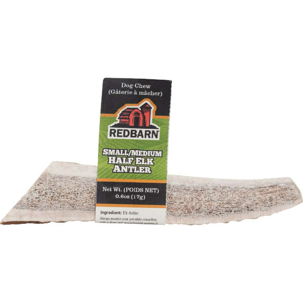 Redbarn Small/Medium Half Elk Antler Dog Chew 260101