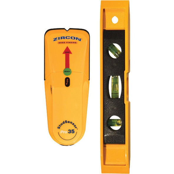 69649 Zircon StudSensor Pro35 SL Stud Finder with Level