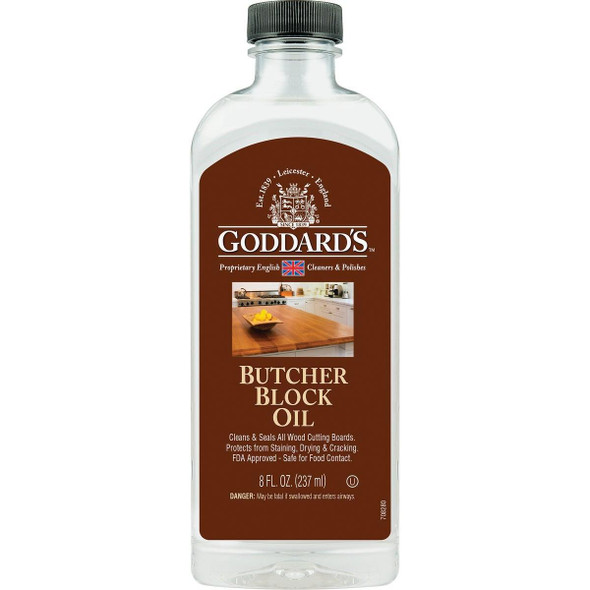 707322 Goddard's 8 Oz. Butcher Block Conditioner Oil