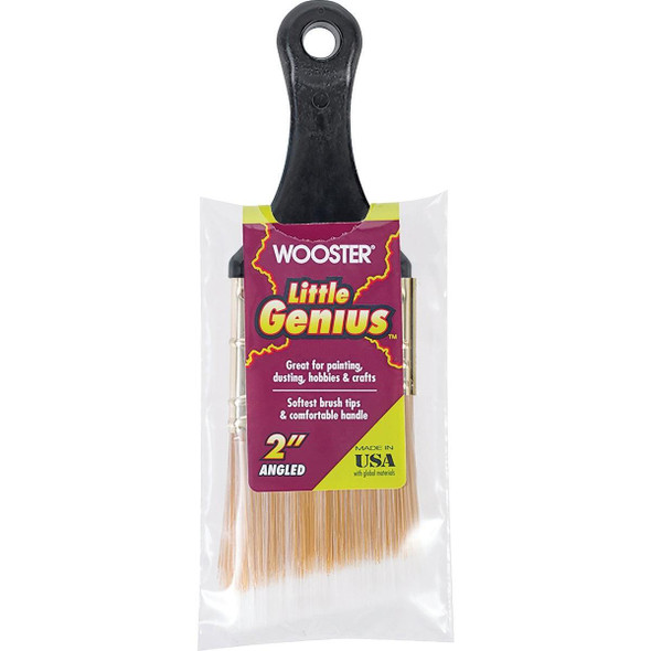 Q3222-2 Wooster Little Genius 2 In. Angle Sash Short Handle Paint Brush