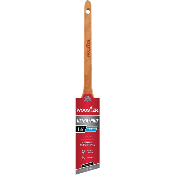 4181-1 1/2 Wooster Ultra/Pro Firm 1-1/2 In. Willow Thin Angle Sash Paint Brush