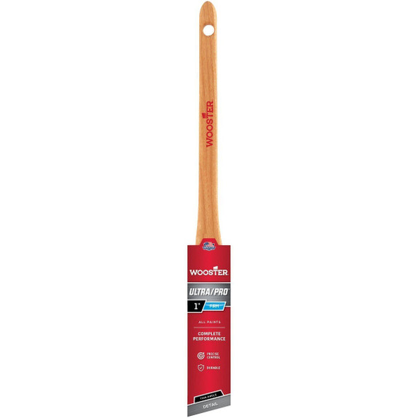 4181-1 Wooster Ultra/Pro Firm 1 In. Willow Thin Angle Sash Paint Brush