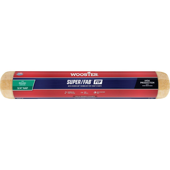 RR925-18 Wooster Super/Fab FTP 18 In. x 3/4 In. Knit Fabric Roller Cover