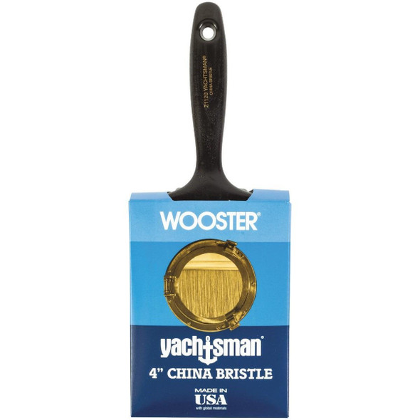 Z1120-4 Wooster Yachtsman Varnish 4 In. Flat Paint Brush
