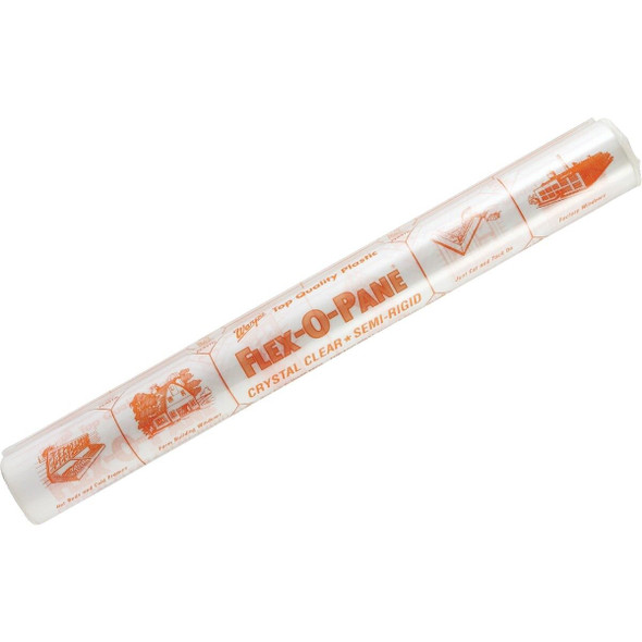 10FP-3625 Warp's Flex-O-Pane 36 In. x 75 Ft. x .010 Mil. Semi Rigid Clear Plastic Sheeting