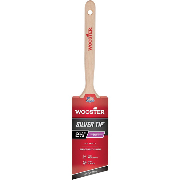 5221-2 1/2 Wooster SILVER TIP 2-1/2 In. Chisel Trim Angle Sash Paint Brush