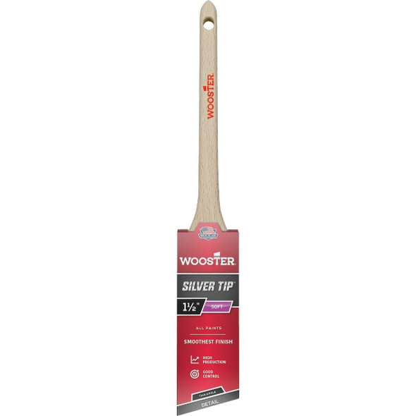 5224-1 1/2 Wooster SILVER TIP 1-1/2 In. Thin Angle Sash Paint Brush