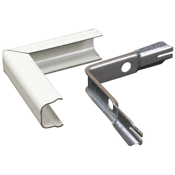 B8 Wiremold Ivory 90 Deg Outside Elbow