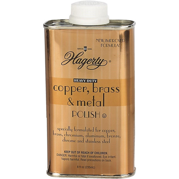 21080 Hagerty 8 Oz. Heavy-Duty Copper, Brass And Metal Polish
