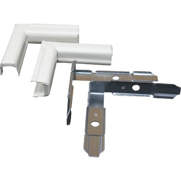 B13-14 Wiremold Ivory 90 Deg Right/Left Elbow