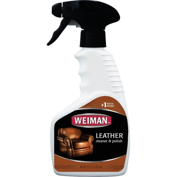 75 Weiman 12 Oz. Trigger Spray Leather Care Cleaner & Polish