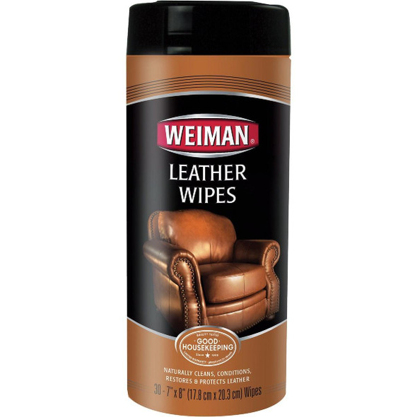 91 Weiman Leather Care Wipes (30-Count)
