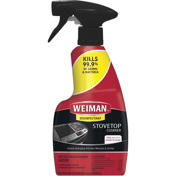 70A Weiman 12 Oz. Disinfectant Stovetop Cleaner