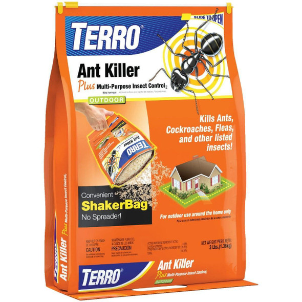 T901-6 Terro Ant Killer Plus 3 Lb. Ready To Use Granules Ant Killer