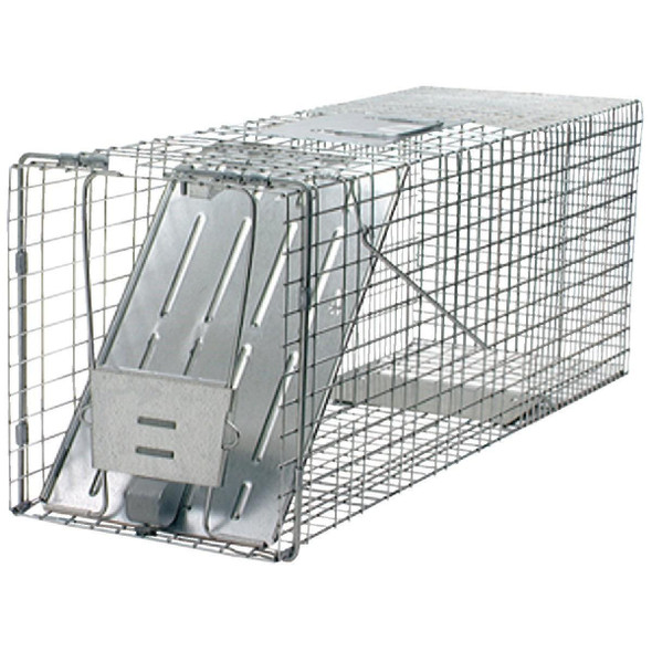 1079 Havahart Professional Galvanized Steel 32 In. Large Live Animal Trap