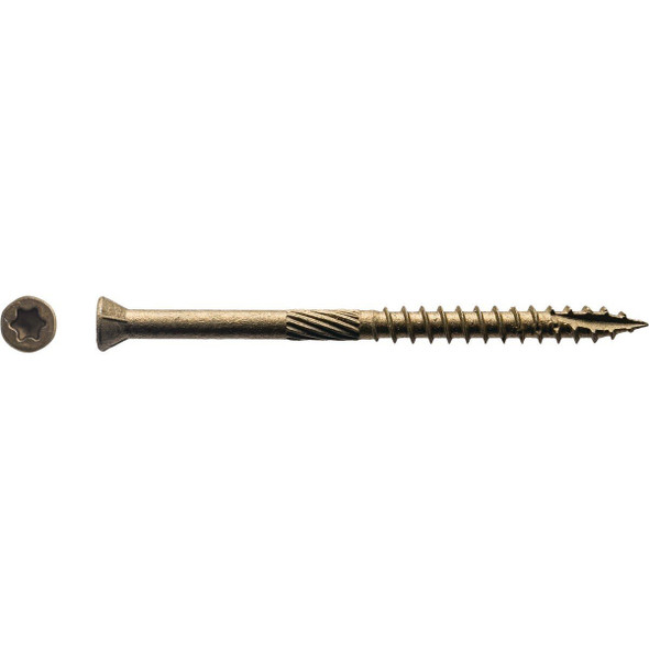 5THB9212 Big Timber #9 x 2-1/2 In. Bronze Trim Screw (5 Lb.)