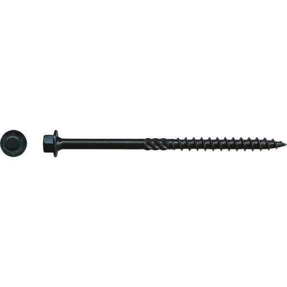 BL144-25 Big Timber #14 x 4 In. Black Log Structure Screw (25 Ct.)