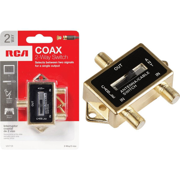 VH71R RCA A/B Coax Switch