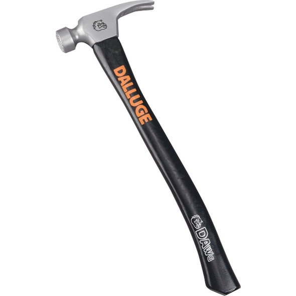 2180 Dalluge Dawg 21 Oz. Milled-Face Framing Hammer with Hickory Handle