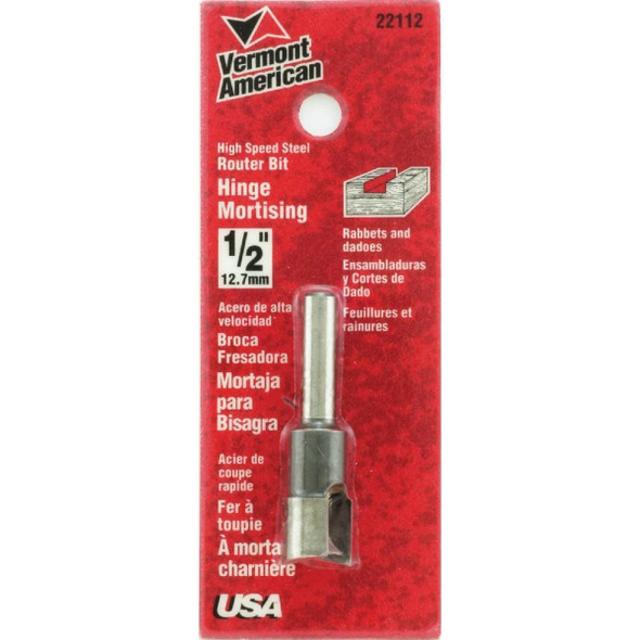 23110 Vermont American Mortising 1/2 In. Carbide Tip Mortising Bit