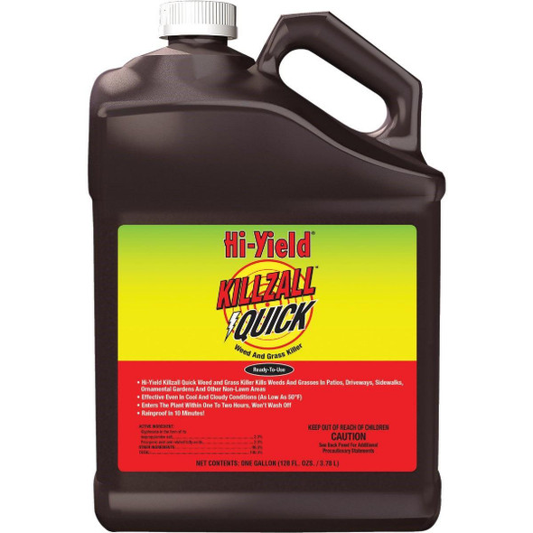 32169 Hi-Yield Killzall Quick 1 Gal. Ready To Use Weed & Grass Killer