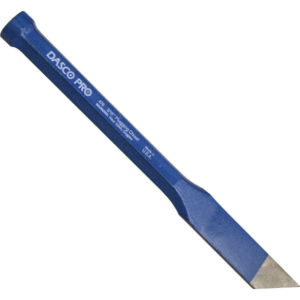 0476 Dasco 3/16 In. x 10 In. Steel Plugging Chisel