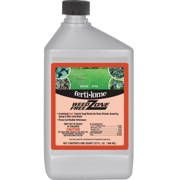 10525 Ferti-lome Weed Free Zone 32 Oz. Concentrate Weed Killer