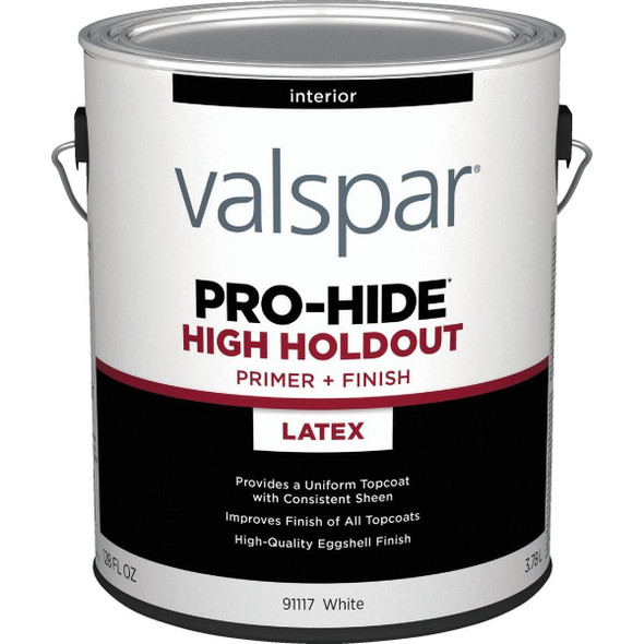028.0091117.007 Valspar Pro-Hide High Hold Out Interior Primer Sealer, White, 1 Gal.