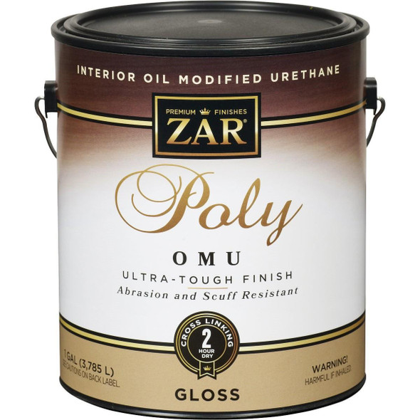 36013 ZAR Gloss Ultra Max Interior Polyurethane, 1 Gal.