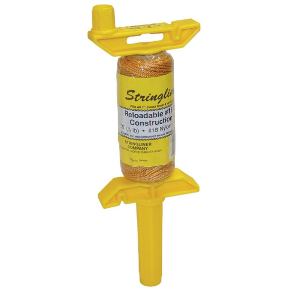 25000 Stringliner PRO 135 Ft. Gold Twisted Nylon Mason Line Reel