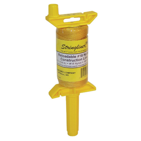 25100 Stringliner PRO 270 Ft. Gold Twisted Nylon Mason Line Reel
