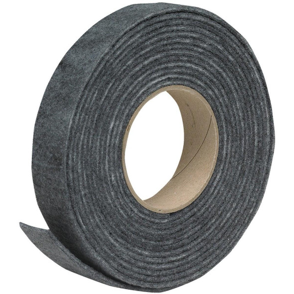 S214/17HDI Gray 1-1/4 In. x 3/16 In. x 17 Ft. Felt Weatherstrip