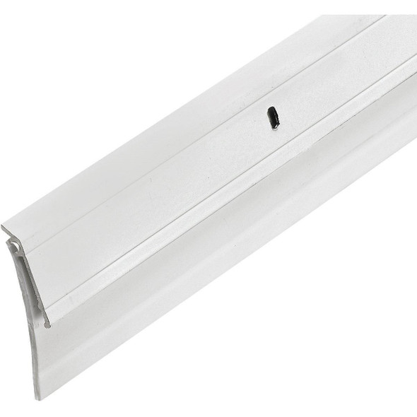 A62/36WHDB 2 In. W. x 36 In. L. White Aluminum Door Sweep