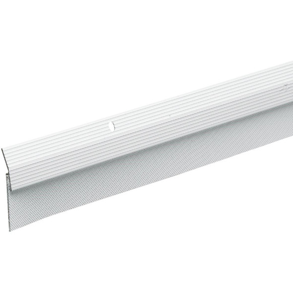 A79WHDB 2 In. W. x 2 In. H. x 36 In. L. White Aluminum Door Sweep