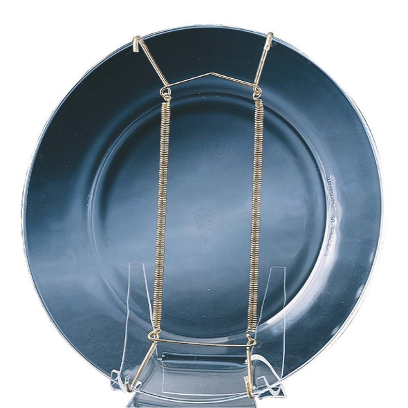 23-1311 Tripar 14 In. to 20 In. Brass Wire Plate Hanger