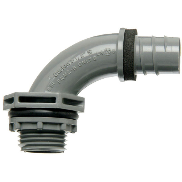 LN20EACTN Carlon 3/4 In. 90 Deg Non-Metallic Liquid Tight Fitting
