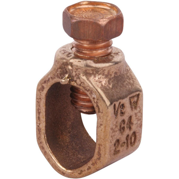 G41 Steel City 1/2 In. #10 to #2 AWG Grounding Rod Clamp