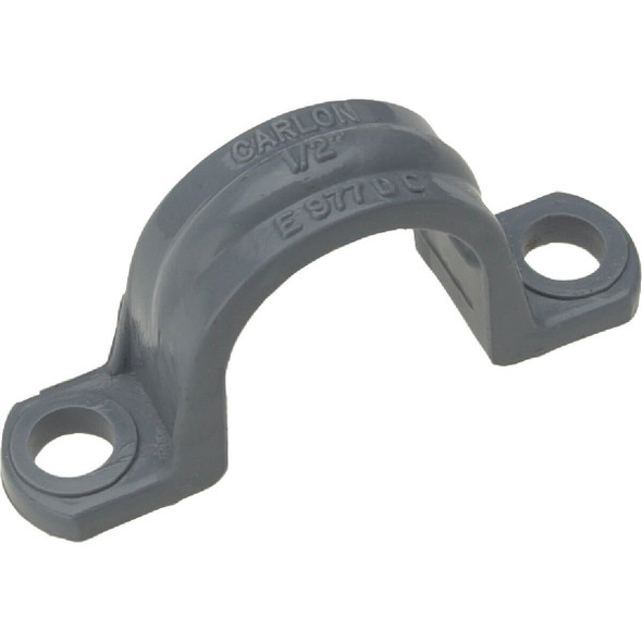 E977GCCTN Carlon 1-1/4 In. 2-Hole PVC Strap (5-Pack)