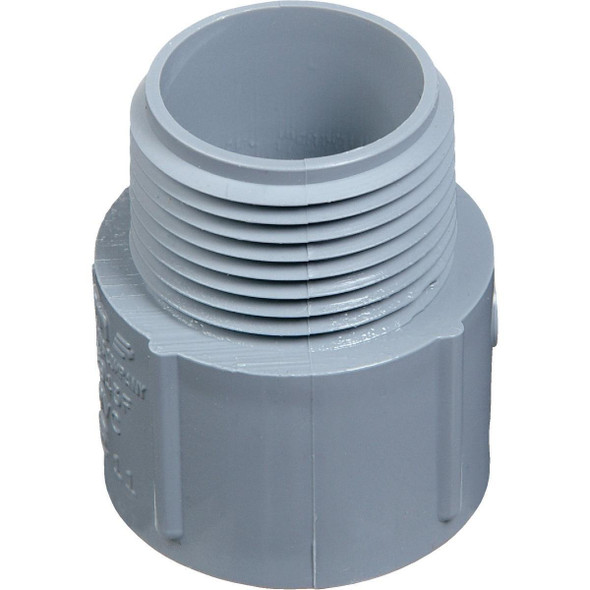 E943KCTN Carlon 2-1/2 In. Male Threaded & Socket Terminal Adapter
