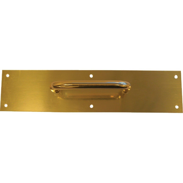 DT100068 Tell 5.5 In. Brass Pull Plate